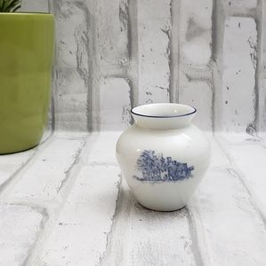 Vintage Leart Mini Vase